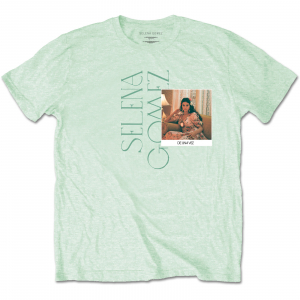 Selena Gomez - Polaroid Unisex Vihreä T-paita (S) Selena Gomez - Polaroid Unisex Vihreä T-paita (S)