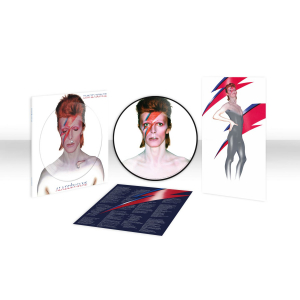 David Bowie - Aladdin Sane (50-vuotisjuhlapainos, kuvavinyyli) (LP)