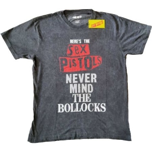 The Sex Pistols - Unisex T-shirt: NMTB Distressed (Wash Co