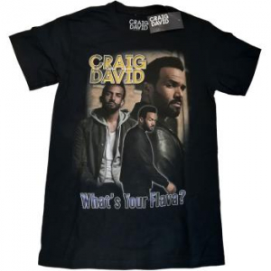 Craig David - What's Your Flava Homage Uni Bl (S)