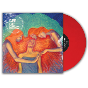Les Big Byrd - Diamonds, Rhinestones And Hard Rain (Rød Vinyl) (LP)