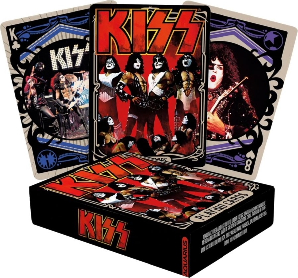 Kiss - Kiss Photos Playing Cards