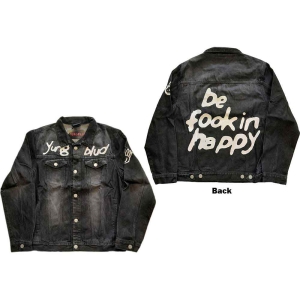 Yungblud - Be Fooking Happy Uni Bl dongerijakke: