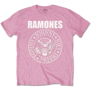 Ramones - Presidential Seal Drenge T-shirt Pink