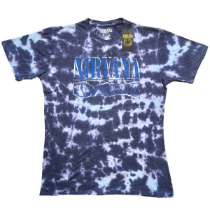 Nirvana - Nevermind Wavy Logo Gutt T-skjorte Lilla