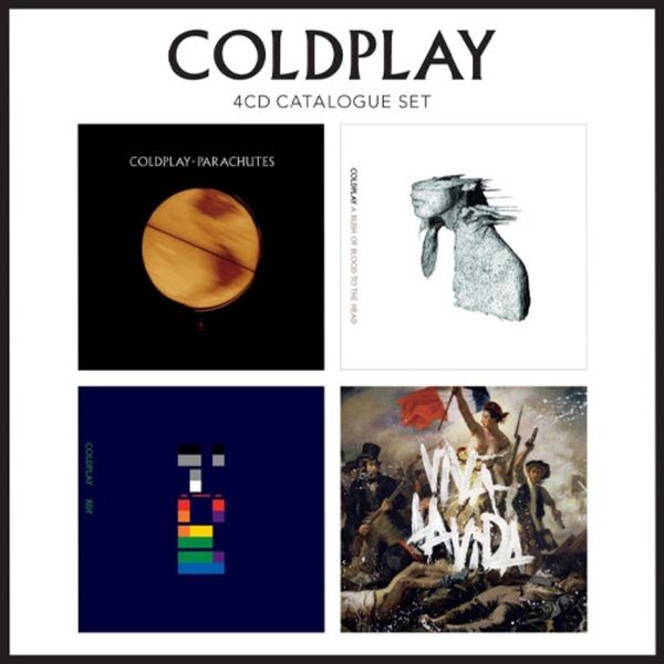 Coldplay - 4 CD:n katalogiboksi (CD)