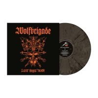 Wolfbrigade - Life Knife Death (Grå Marmorert Vinyl (LP)