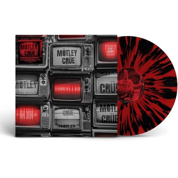 Mötley Crüe - Cancelled (Coloured Vinyl Red With (LP) Mötley Crüe - Cancelled (Coloured Vinyl Red With (LP)