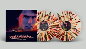 Hans Zimmer - Days Of Thunder (Ltd Klar 2LP med rød, gul og sort splatter) (LP) Hans Zimmer - Days Of Thunder (Ltd Klar 2LP med rød, gul og sort splatter) (LP)