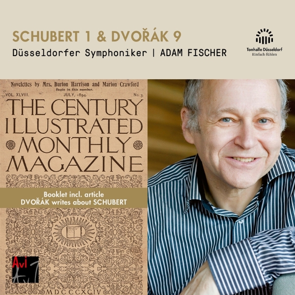 Adam Fischer & Düsseldorfer Symphoniker - Schubert 1 & Dvorák 9 (CD)