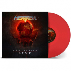 Heathen - Bleed The World: Live (Rød Vinyl) (LP)