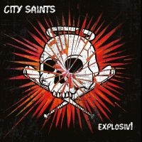 City Saints - Explosiv! (Splatter Klar Blå M/Hvid (LP)