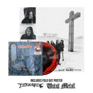 Entombed - Left Hand Path (Total Metal Exhibition Edition - Rød/Svart Vinyl LP + Plakat) (LP)