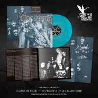 Cradle Of Filth - The Principle Of Evil Made Flesh (Gjennomsiktig sjøblå sølv vinyl LP) (LP)