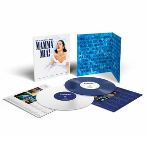 Mamma Mia Original London Cast - The Musical (blå og hvit vinylutgave) (LP)