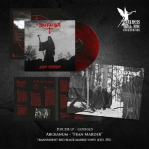 Arckanum - Fran Marder (Rød/Svart Marmorert Vinyl (LP)
