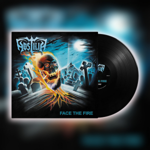 Hostilia - Face The Fire (Sort Vinyl LP) (LP)
