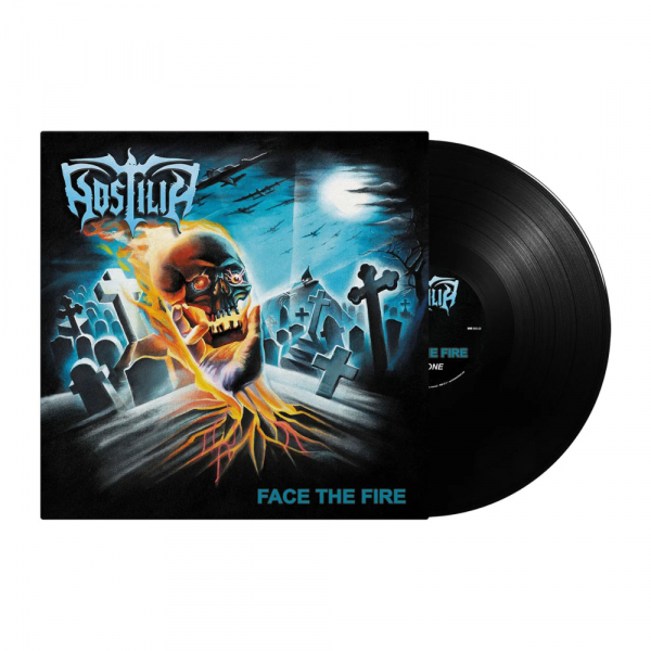 Hostilia - Face The Fire (Musta vinyyli LP) (LP)