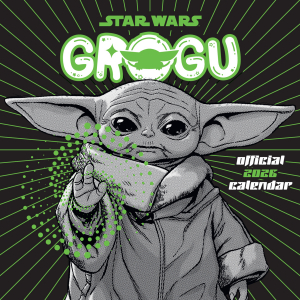 Star Wars The Mandalorian Grogu - 2026 Kvadratisk Kalender