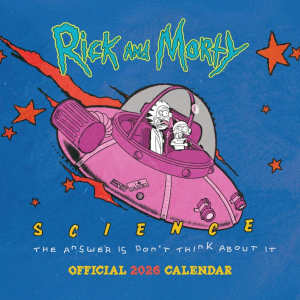 Rick And Morty - 2026 Neliökalenteri