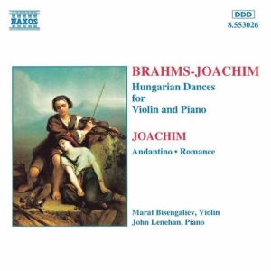 Brahms/Joachim - Ungarnske danse for violin og klaver (CD)