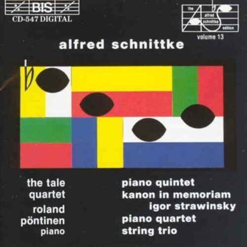 Schnittke Alfred - Piano Quintet /Kanon /Piano Qu (CD)