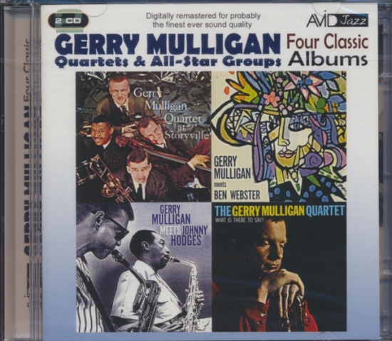 Gerry Mulligan - Fire klassiske albums (CD)