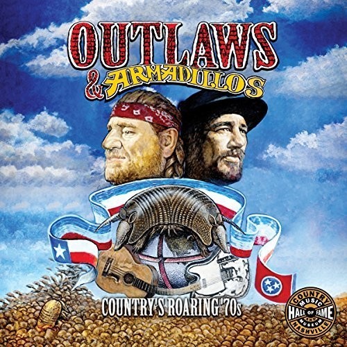Blandede Artister - Outlaws & Armadillos: Country's Roaring (LP)