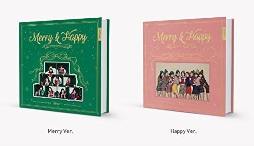 Twice - Merry & Happy (1. albumi: Repackage) (CD)