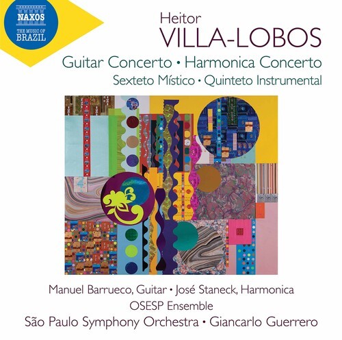 Villa-Lobos Heitor - Kitarakonsertto Huuliharppukonsertto (CD)