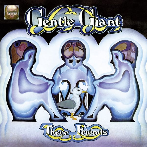 Gentle Giant - Three Friends (Gatefold Sort Vinyl (LP)