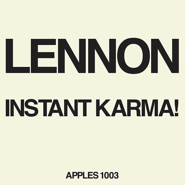 Lennon/Ono with the Plastic Ono Band - Instant Karma! (2020 Ultimate Mixes 7" S (Vinylsingle)