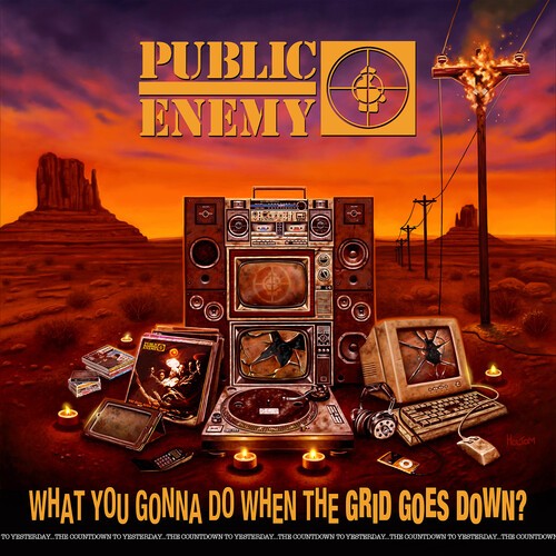 Public Enemy - Mitä aiot tehdä, kun sähköverkko kaatuu (LP)