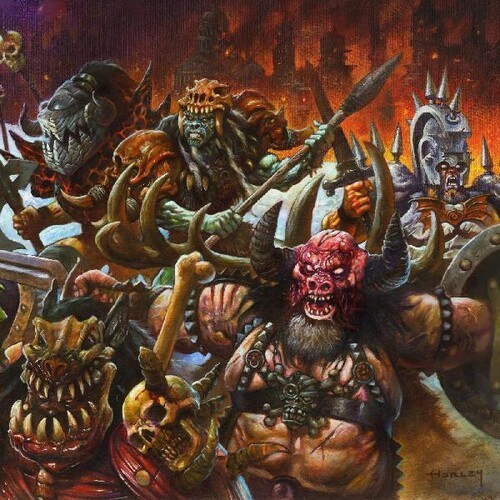 Gwar - The New Dark Ages (Musta/Kulta Marmoroitu) (LP)
