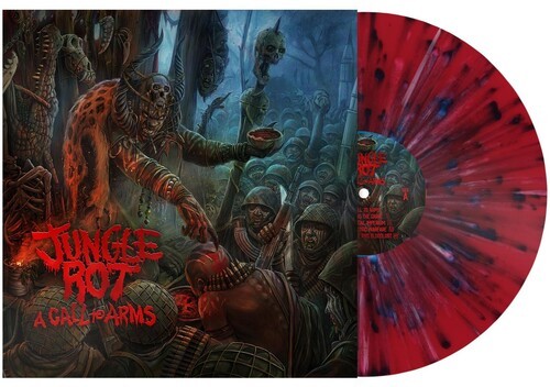 Jungle Rot - A Call To Arms (Blodrød) (LP)