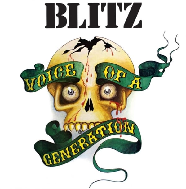 Blitz - Voice Of A Generation (Splatter Whi (LP)