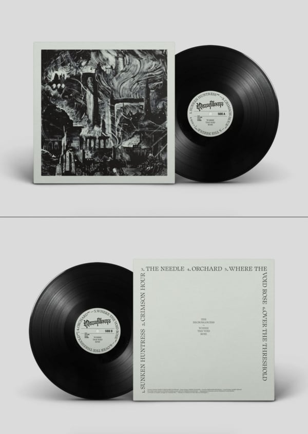 The Necromancers - Where The Void Rose (Musta vinyyli-LP)