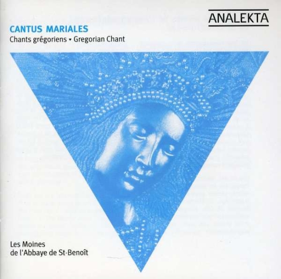 Les Moines De L'abbaye De St.Benoit - Cantus Mariales: Gregoriansk sang (CD)