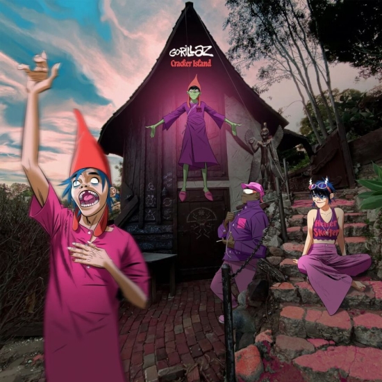 Gorillaz - Cracker Island (Musta vinyyli) (LP)