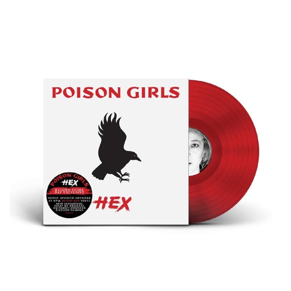 Poison Girls - Hex (Rsd 2023 Rød Vinyl) (Maxisingle)