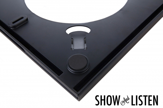 Show And Listen - Musta LP-levyn kehys, 4 kpl