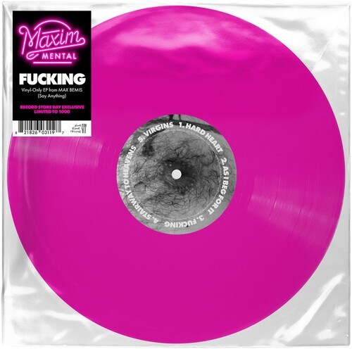 Maxim Mental - Fucking Ep (Gennemsigtig pink vinyl m/ ets (Maxisingle)