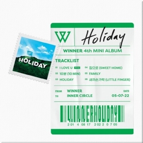 Winner - 4. minialbumi [HOLIDAY] KiT ALBUM (CD)