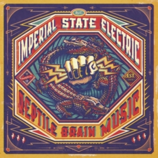 Imperial State Electric - Reptile Brain Music (Rød Vinyl) (LP)