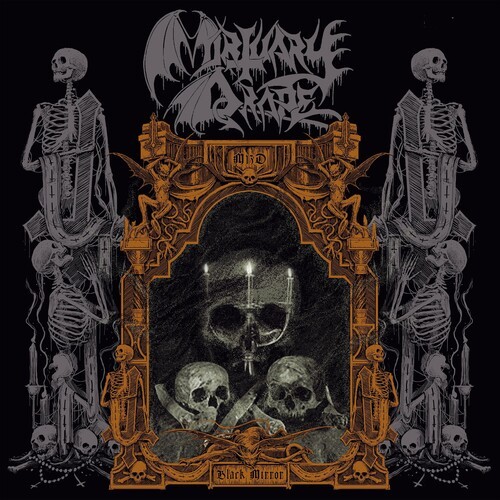 Mortuary Drape - Black Mirror (Grå Vinyl Lp) (LP)
