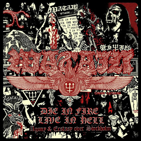 Watain - Die In Fire - Live In Hell (CD)
