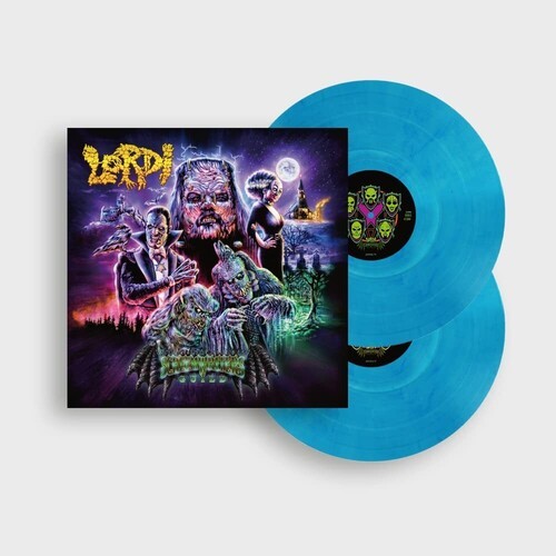Lordi - Screem Writers Guild (Transparent + Blå marmoreret) (LP)