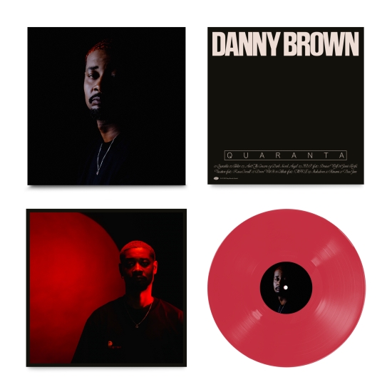 Brown Danny - Quaranta (Indie Rød Vinyl) (LP)