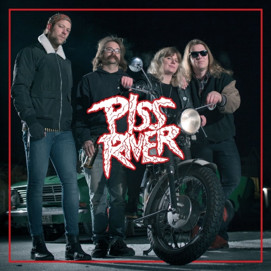 Piss River - S/T Lp Rød Begrenset Utgave (LP)