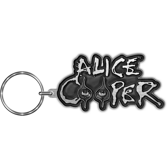 Alice Cooper - Nøkkelring: Øyne (Støpt relieff)